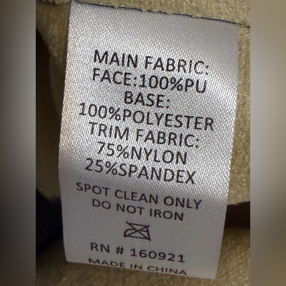 S’Edge Green and Black Vegan Leather Bodysuit size medium - Picture 5 of 5